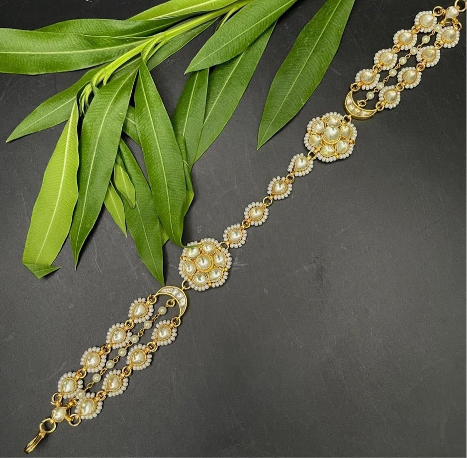 Paachi Kundan Sheesh phool