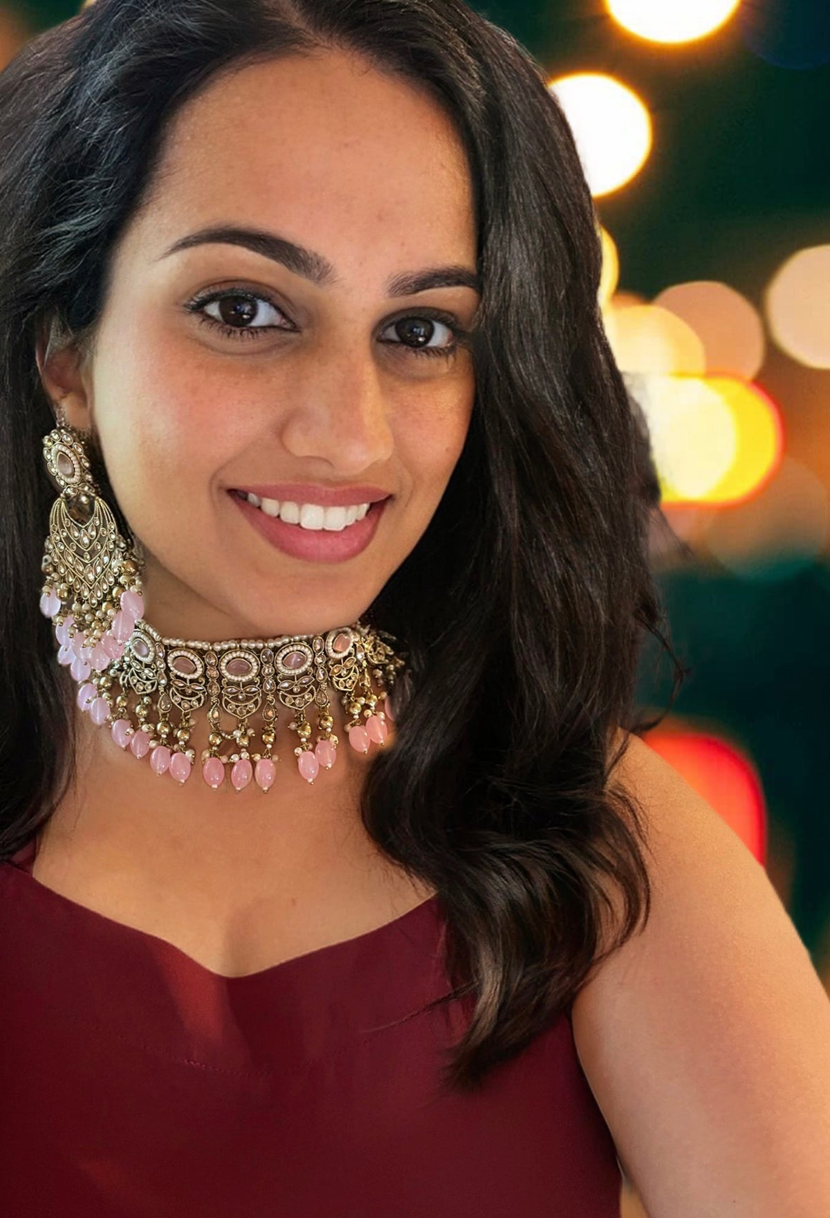 Anaya - Polki Choker Set