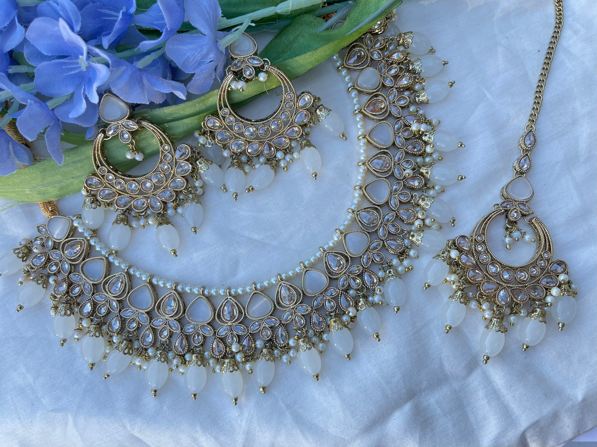 Prerna Polki Necklace Set