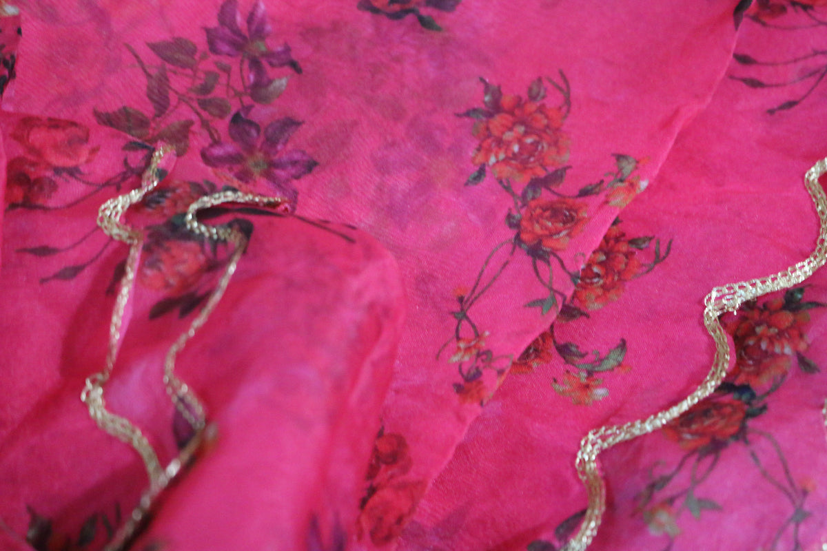 Floral Dupatta