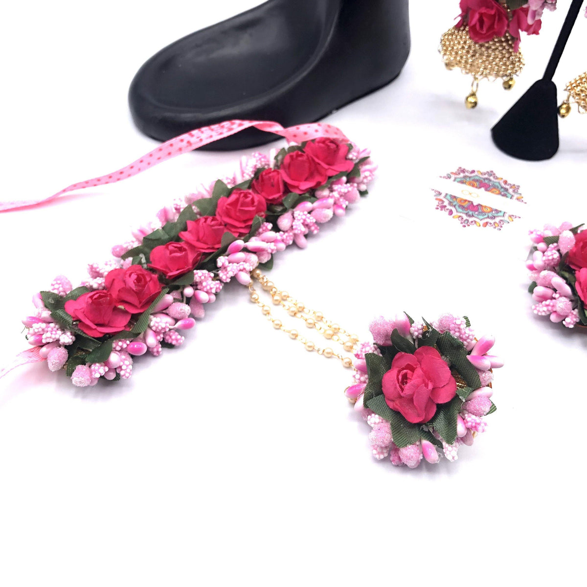 Rachna - Floral Jewelry - Choodiyan