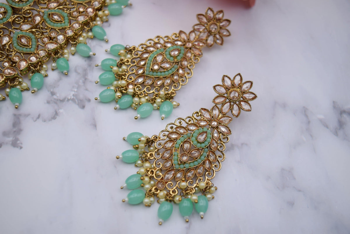 Aradhya - Polki Necklace - Choodiyan