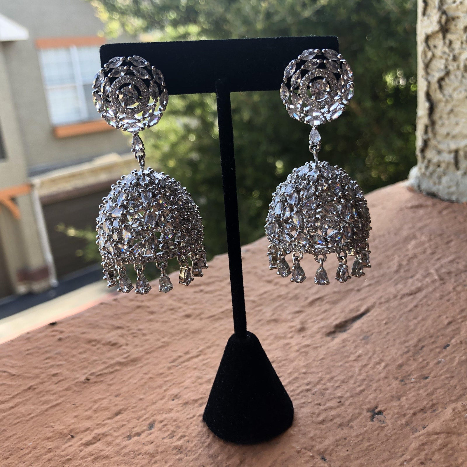 Shana - American Diamond Earring - Choodiyan