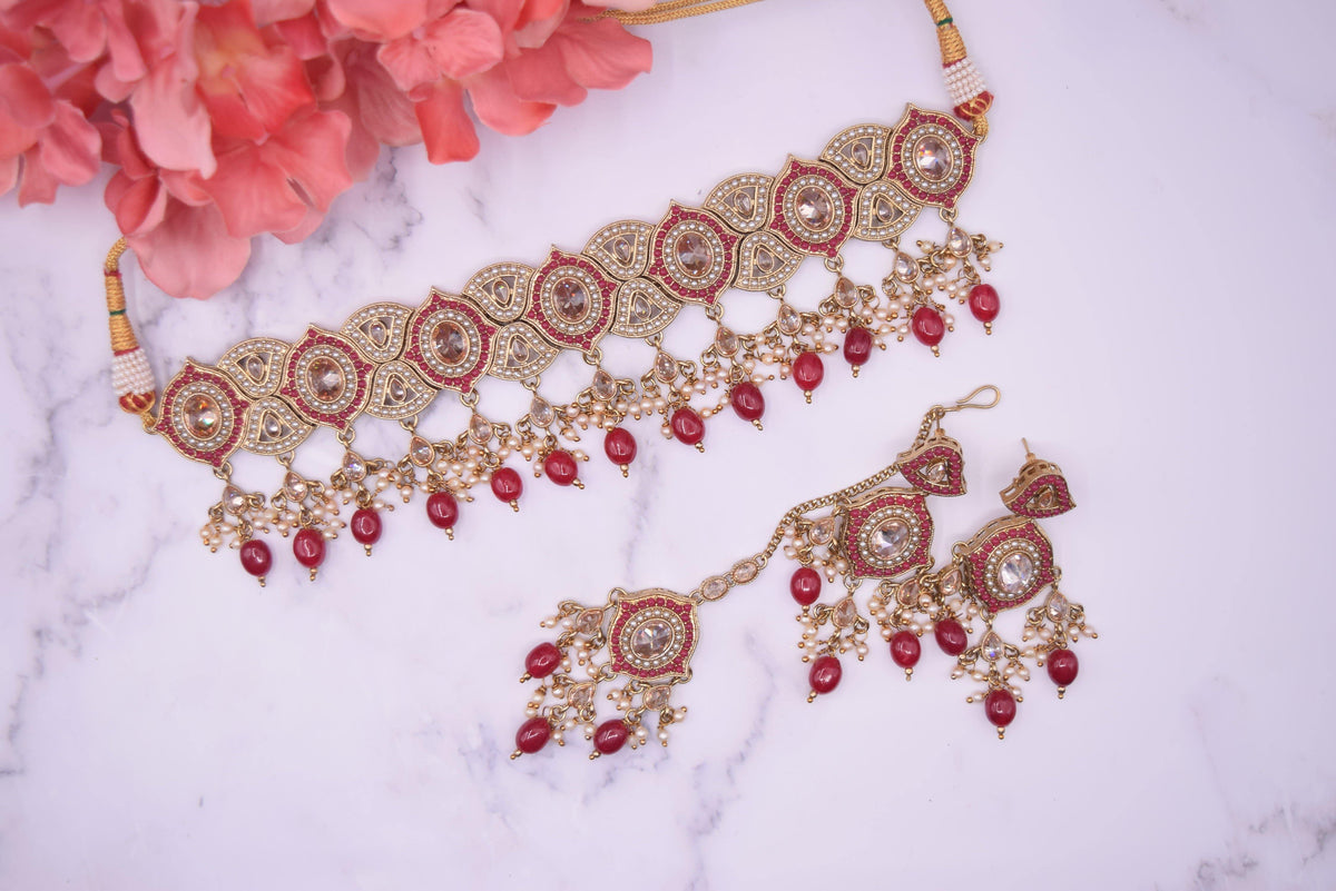 Garima - Polki Necklace - Choodiyan