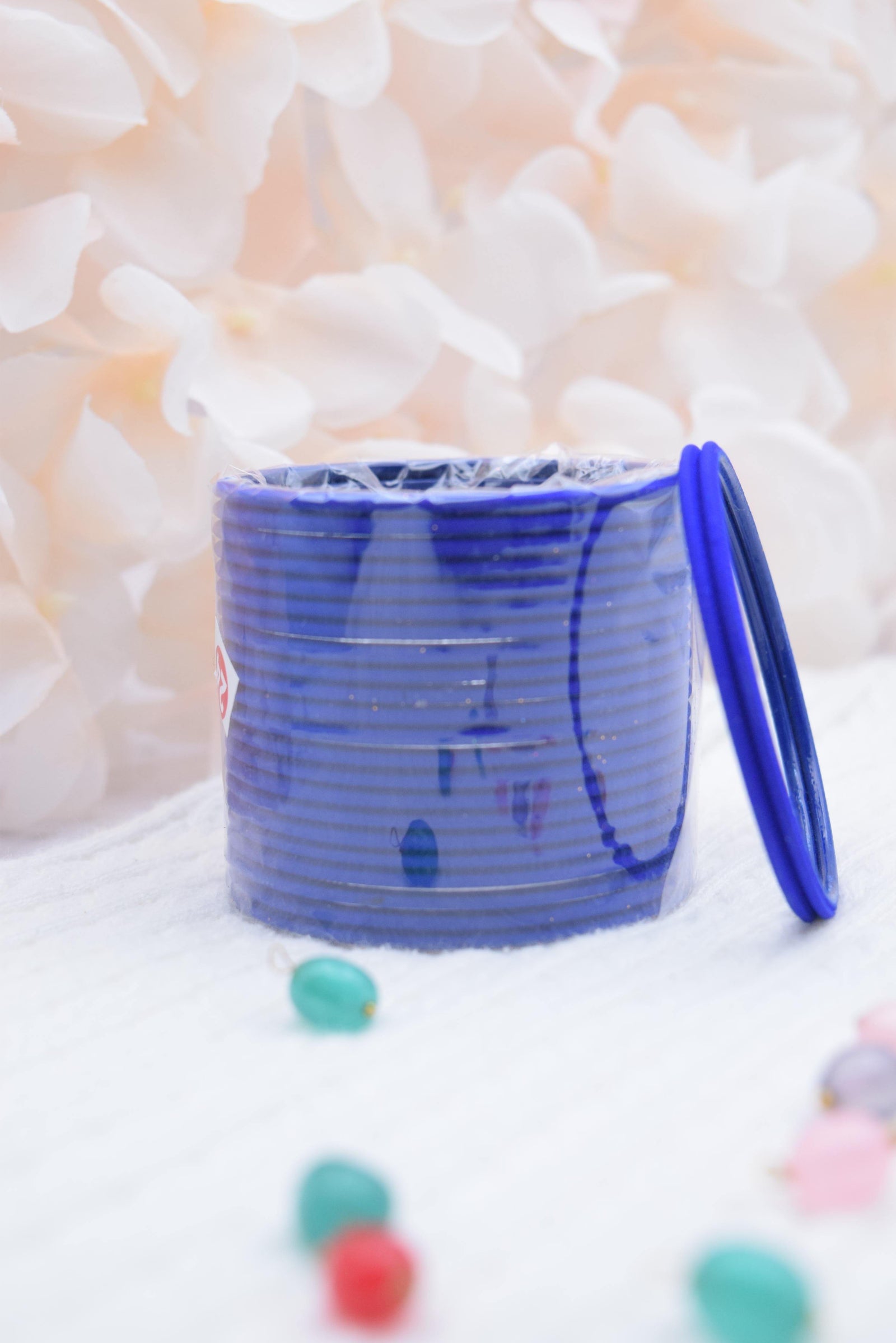 Royal Blue Bangle Stack - Choodiyan