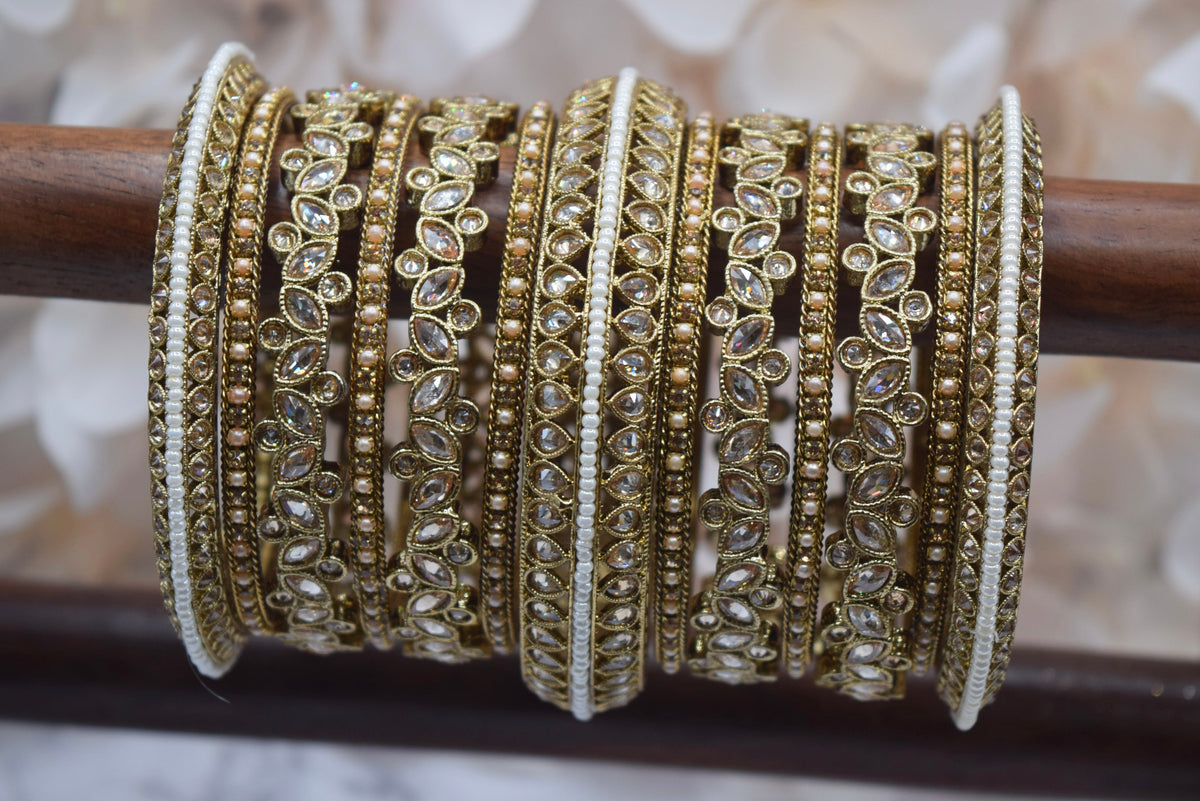Polki Bangle Set