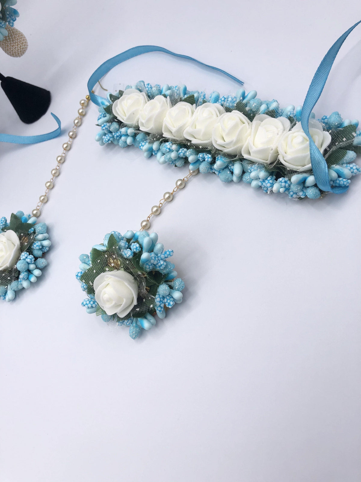 Shana - Floral Jewelry - Choodiyan
