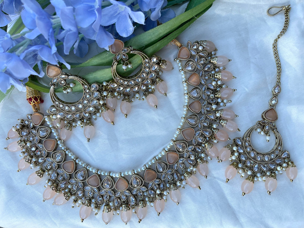 Prerna Polki Necklace Set