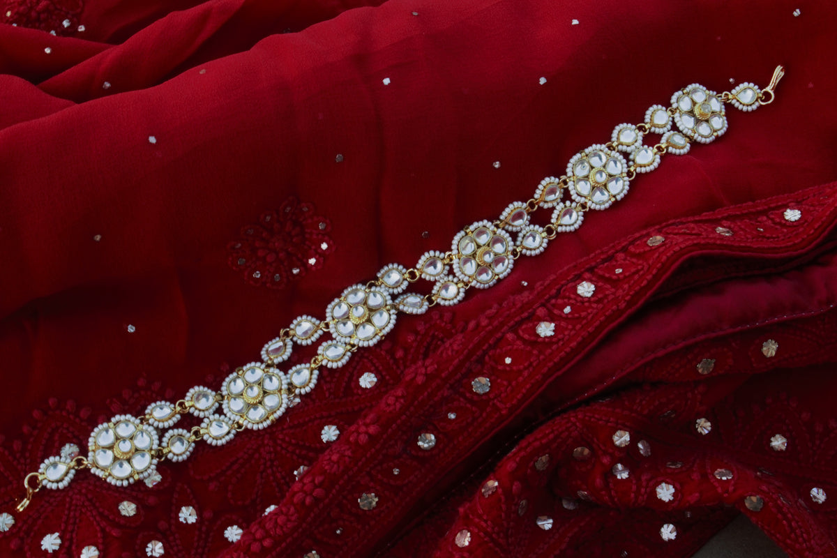 Paachi Kundan Sheesh phool