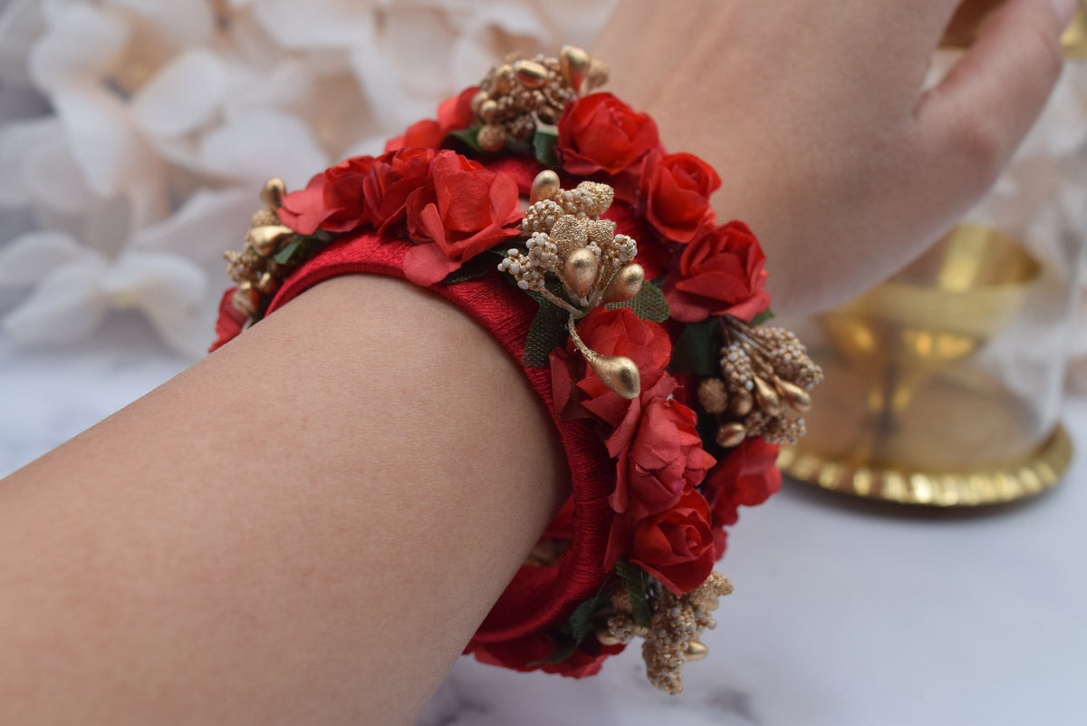 Floral bangles